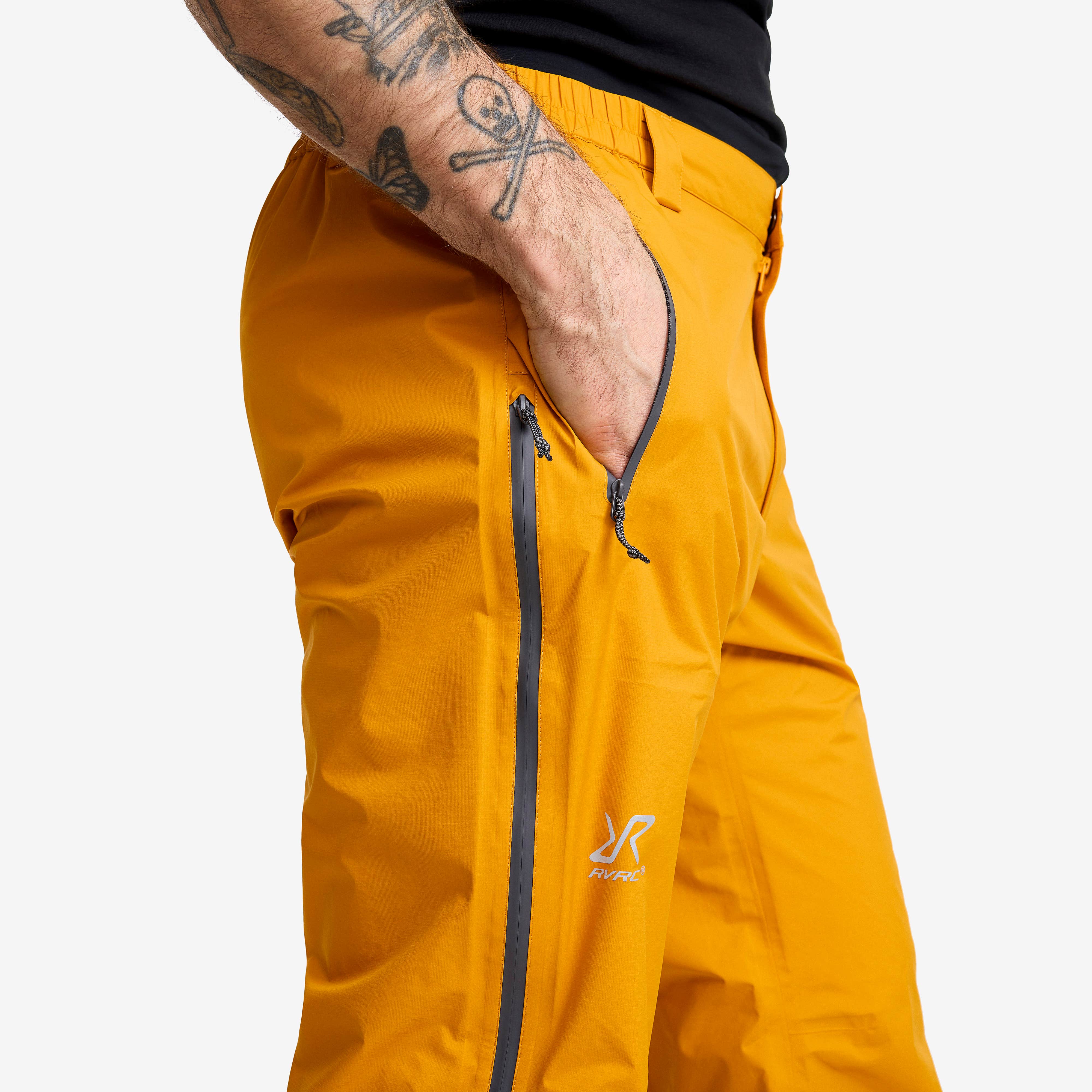 Arcade 3L Lightweight Pants Herre Golden Yellow