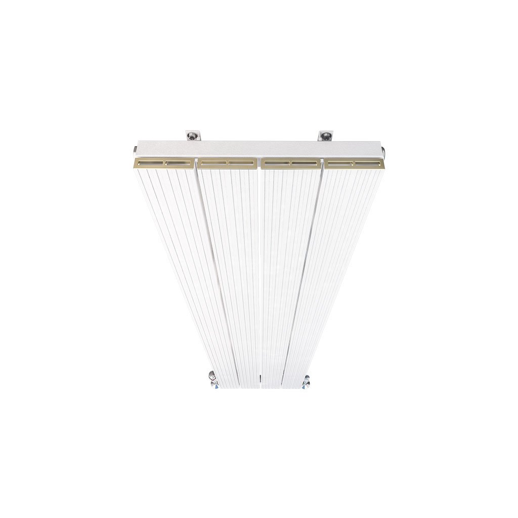 Eastbrook Mersey afdekkap 38cm messing geborsteld