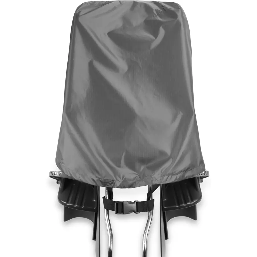 normani Regenüberzug für Fahrrad-Kindersitze BiSeat Anthrazit