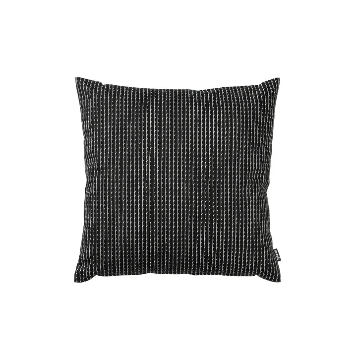 Artek - Rivi Kissenbezug 40 x 40 cm, schwarz / weiss