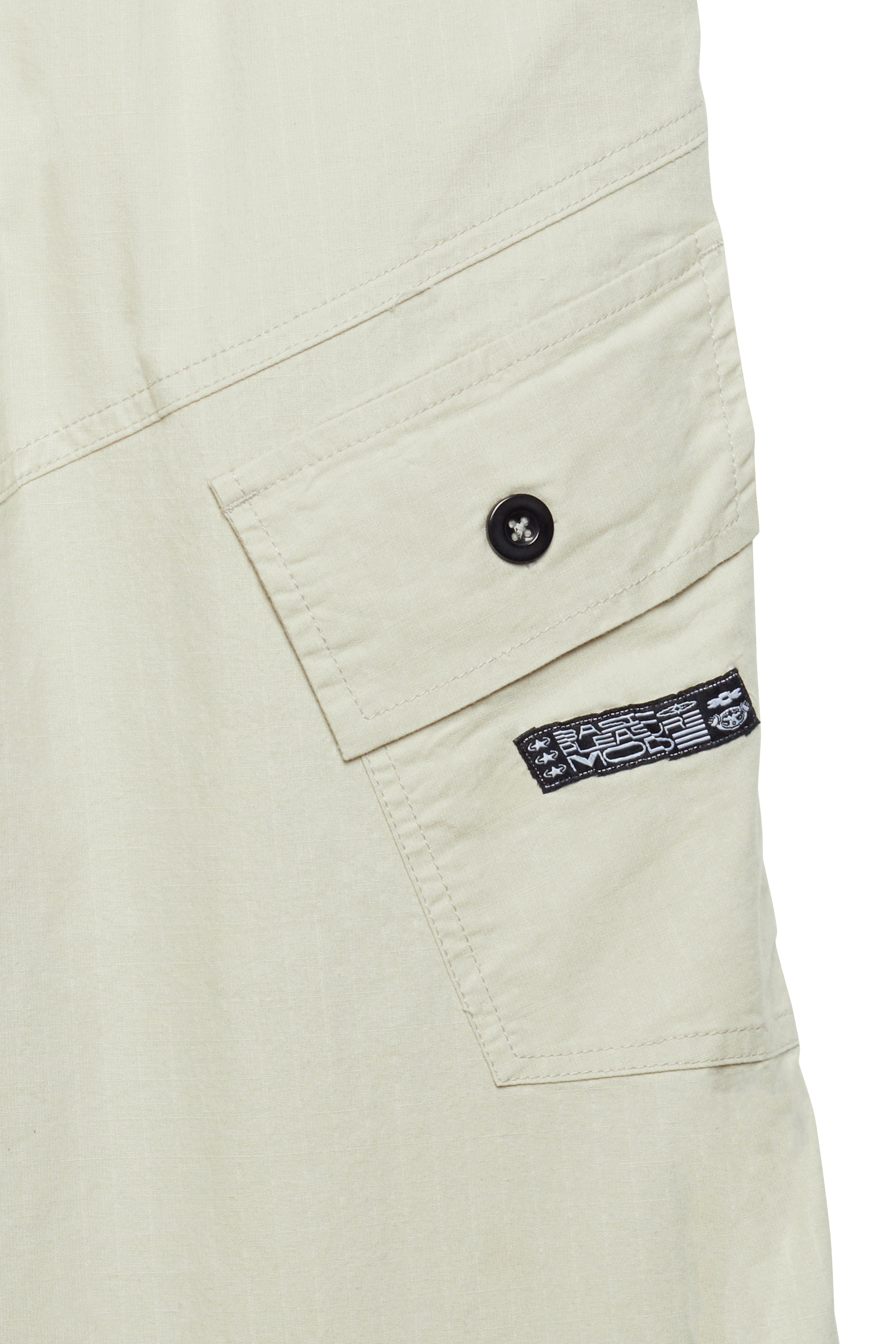 BASIC PLEASURE MODE pantalon EMPIRE CARGO Beige