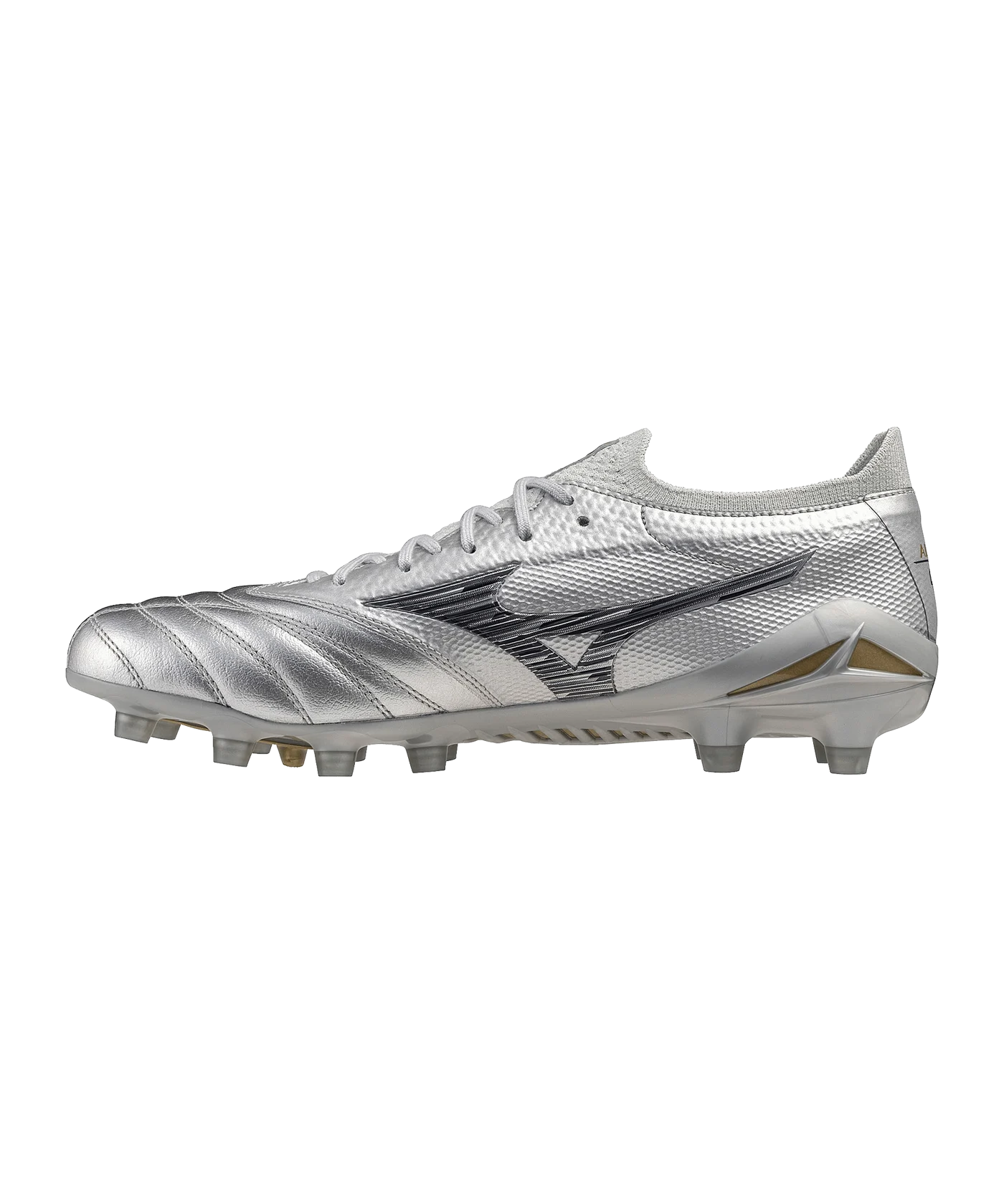 Mizuno Morelia Neo Beta Made in Japan FG Platinum Silver Silber F04