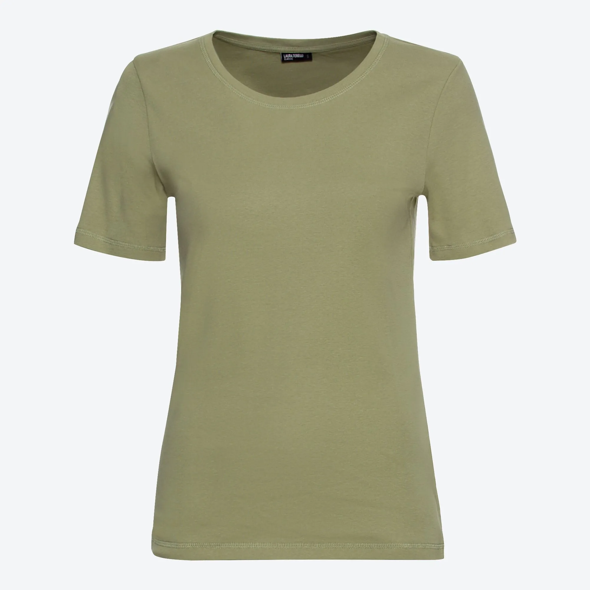 Damen-T-Shirt aus reiner Baumwolle