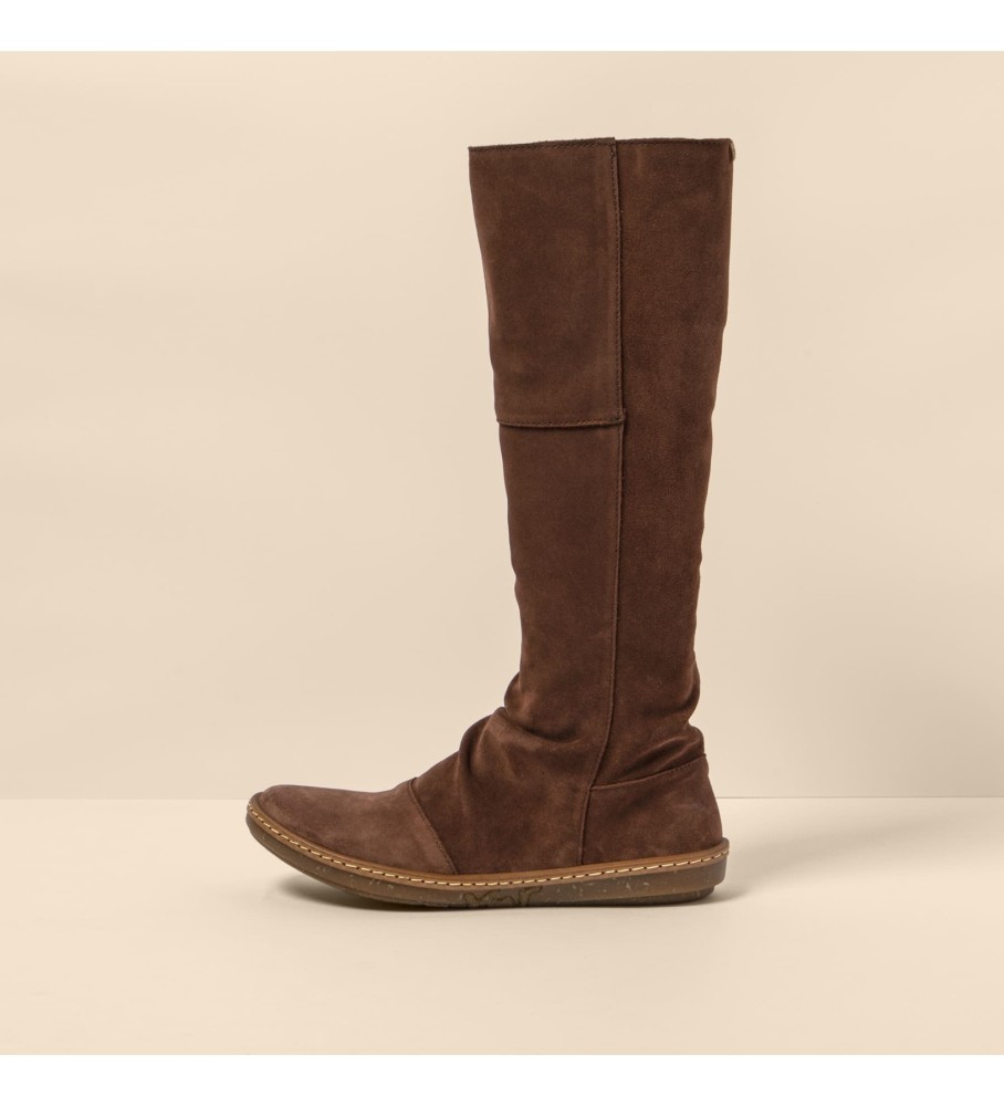 Botas de couro Naturalist N5313 Chocolate