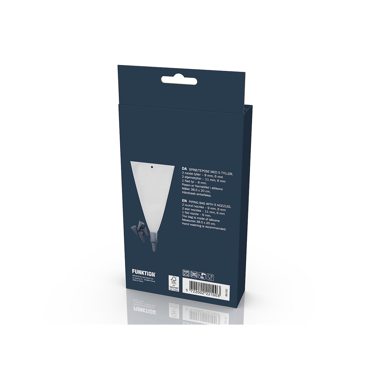 Funktion Pastry bag set Grey
