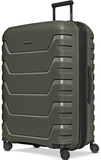 SMARTBOX - Edition 01 - Koffer - Olijfgroen - L (76 cm) - Harde Trolley met Zwenkwielen