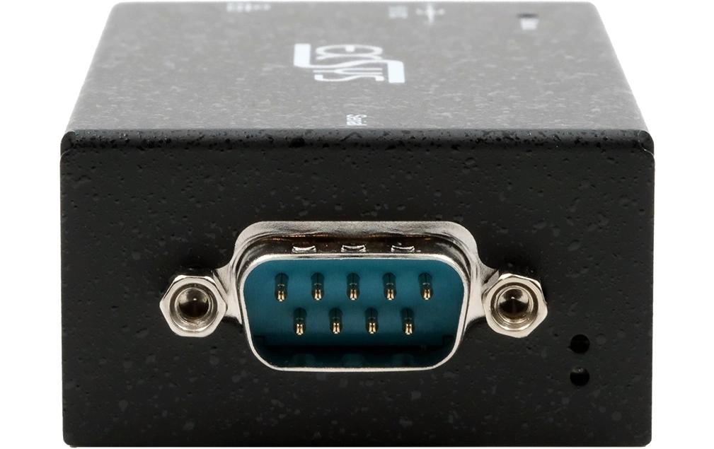 Serieller Geräteserver EX-6111-2PoE 1-Port-RS-232<br>Ethernet PoE zu 1x RS-232 port, inkl. 5V/4A Netzteil