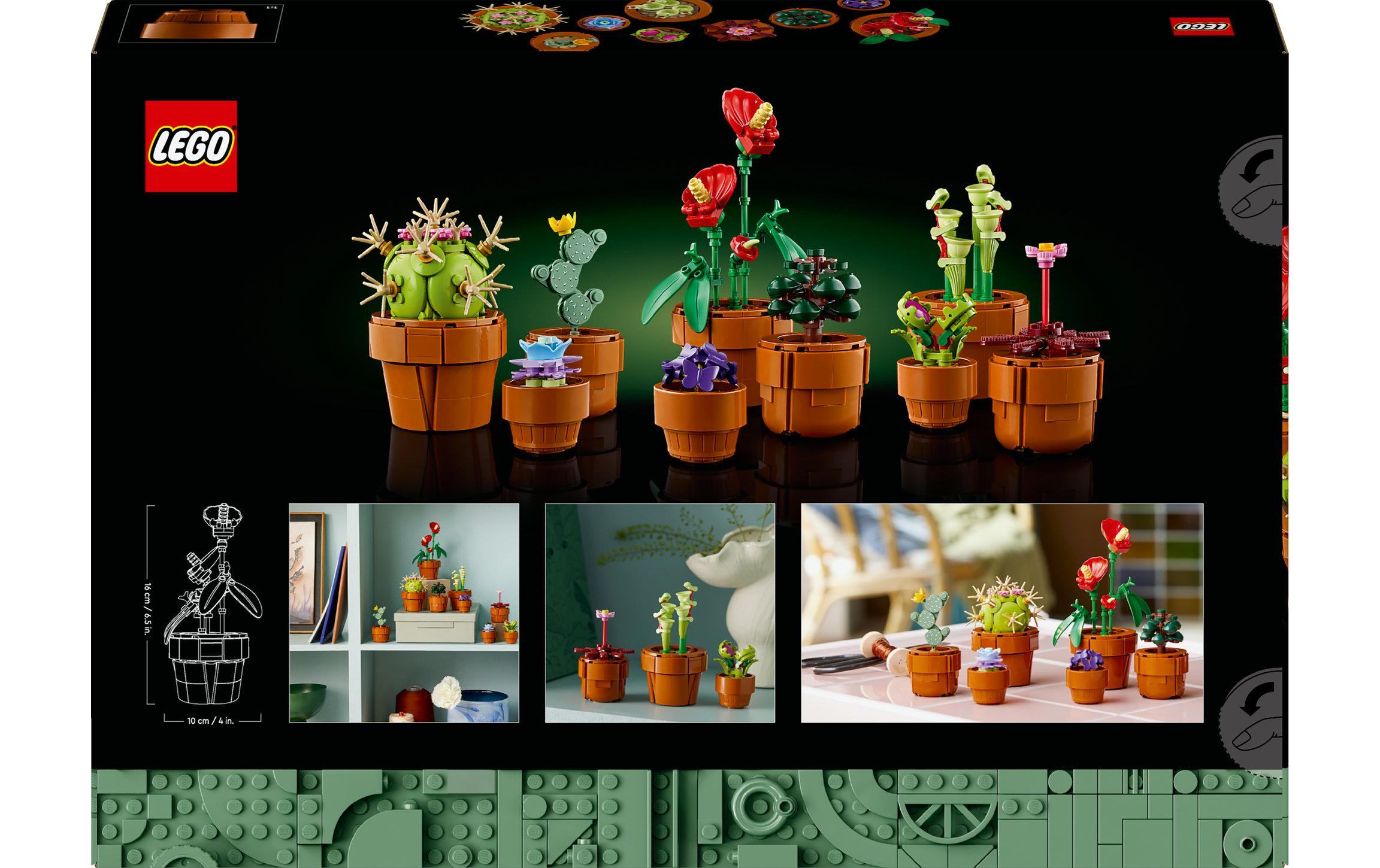 Icons Botanicals Collection: Mini Pflanzen 10329Bauset für kreative Pflanzenfreunde