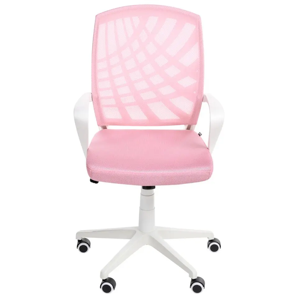 BONNY - Bureaustoel - Roze - Polyester