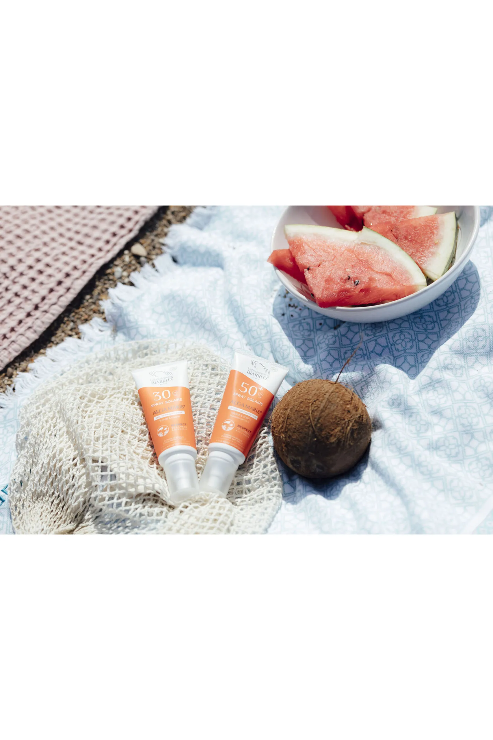 LABORATOIRES DE BIARRITZ Spray solaire minéral SPF30 visage & corps Algamaris-100 ml