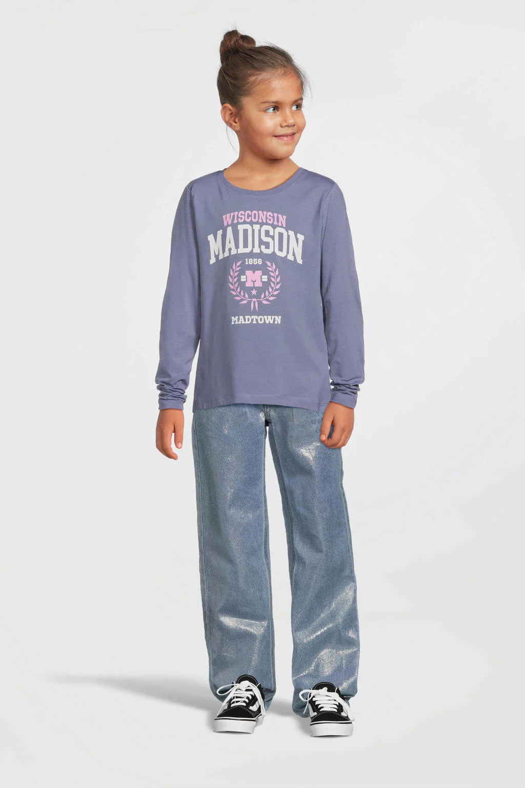 NAME IT longsleeve NKFVIX met printopdruk