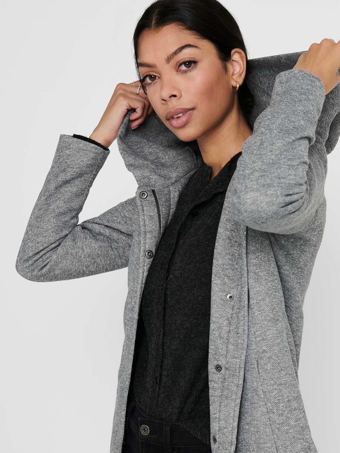 ONLSEDONA Mantel Light Grey Melange