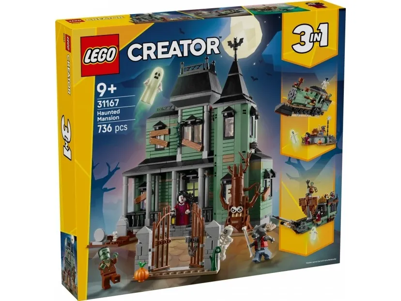 LEGO® Creator 31167 Hjemsøgt palæ
