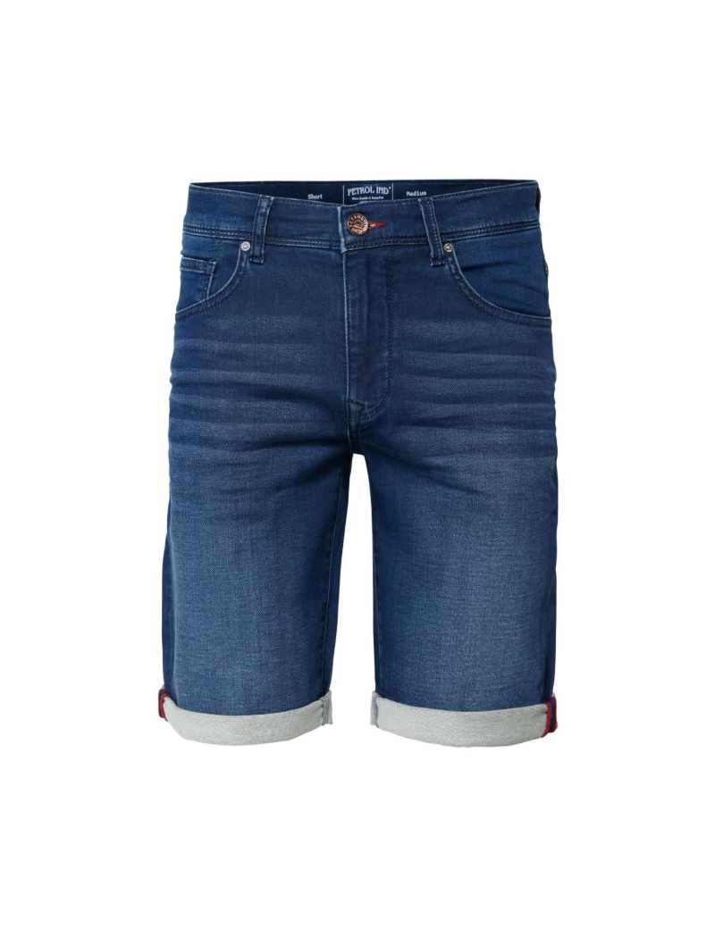 PETROL IND SHORT SLIM FIT JOGG JEAN BRUT