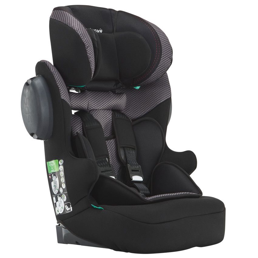 Siège-auto i-Size Groupe 1/2/3 Safe Belt 76-140 cm noir - Ecru