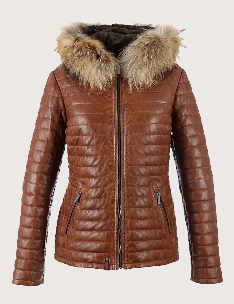 OAKWOOD DOUDOUNE HAPPY MARRON