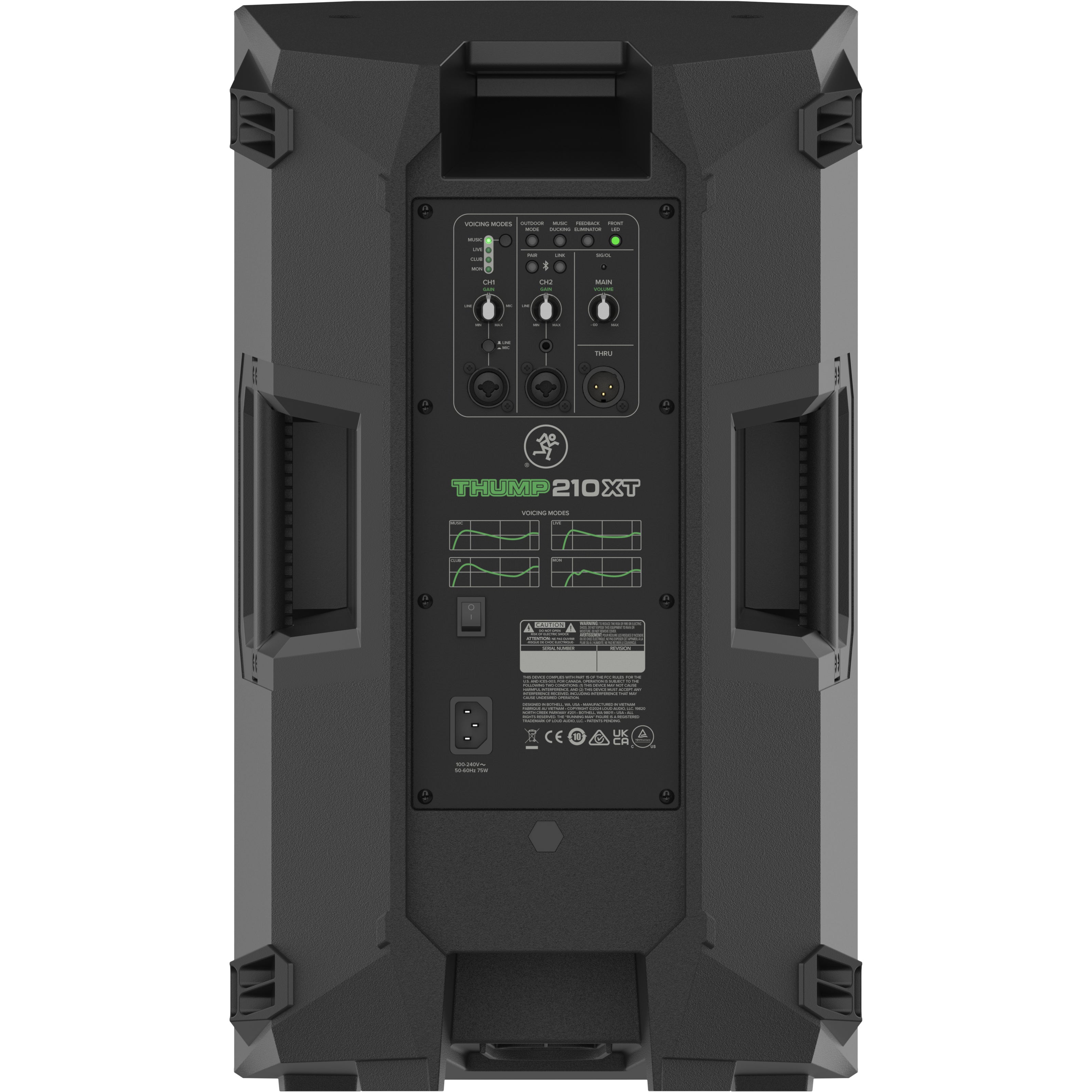 Mackie THUMP210XT actieve fullrange speaker 10 inch