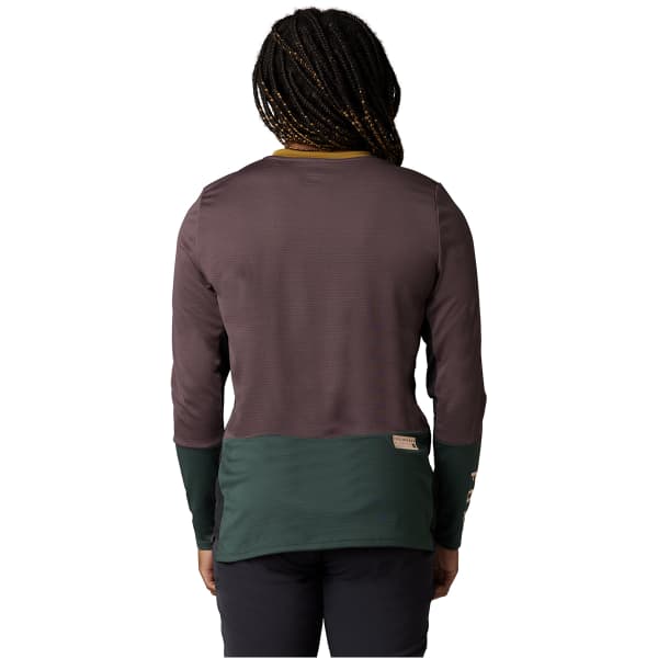 Maillot VTT FOX W DEFEND LS JERSEY MEDIUM BROWN