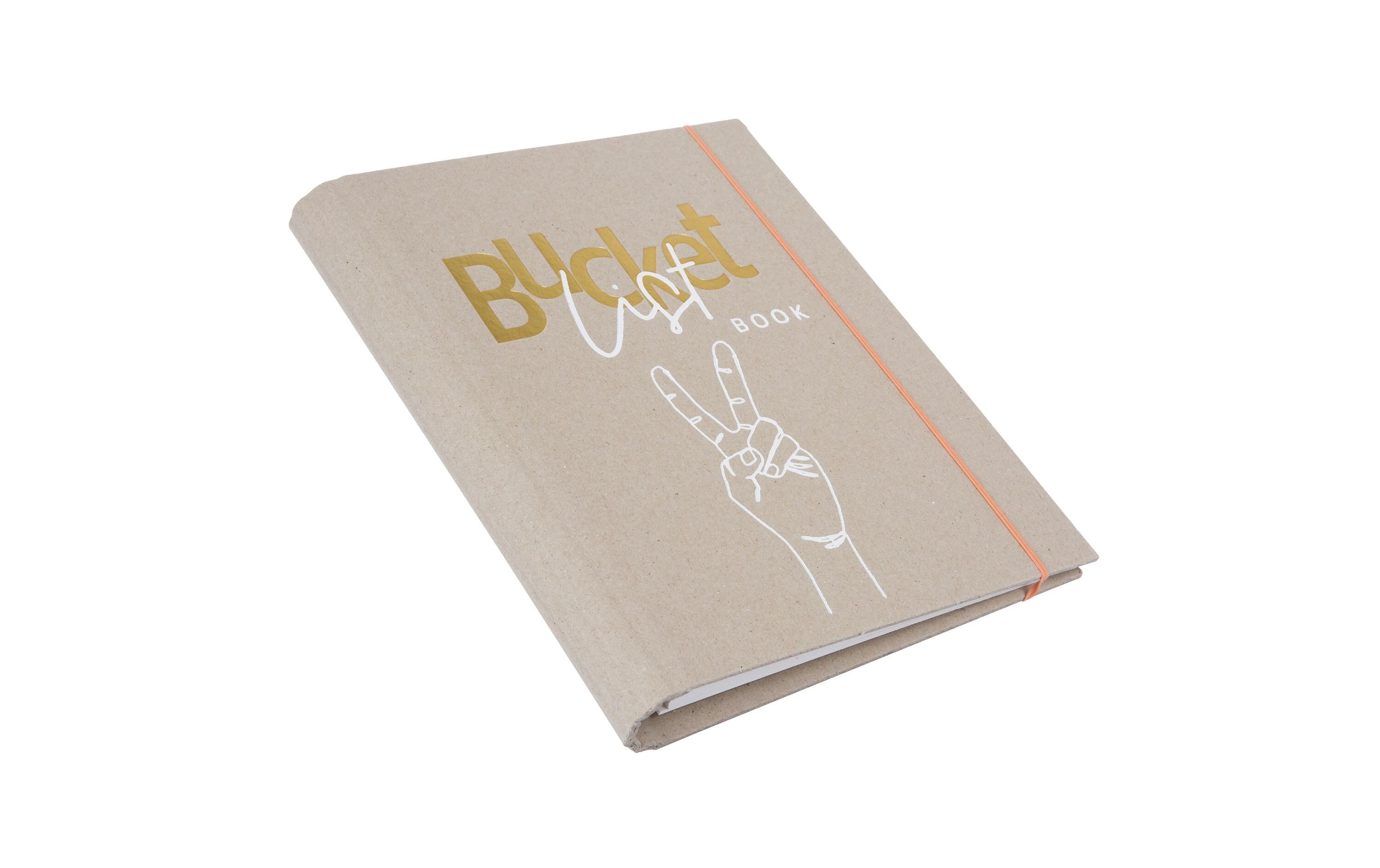 Goldbuch Fotoalbum »Ringbuch Bucket List Braun«