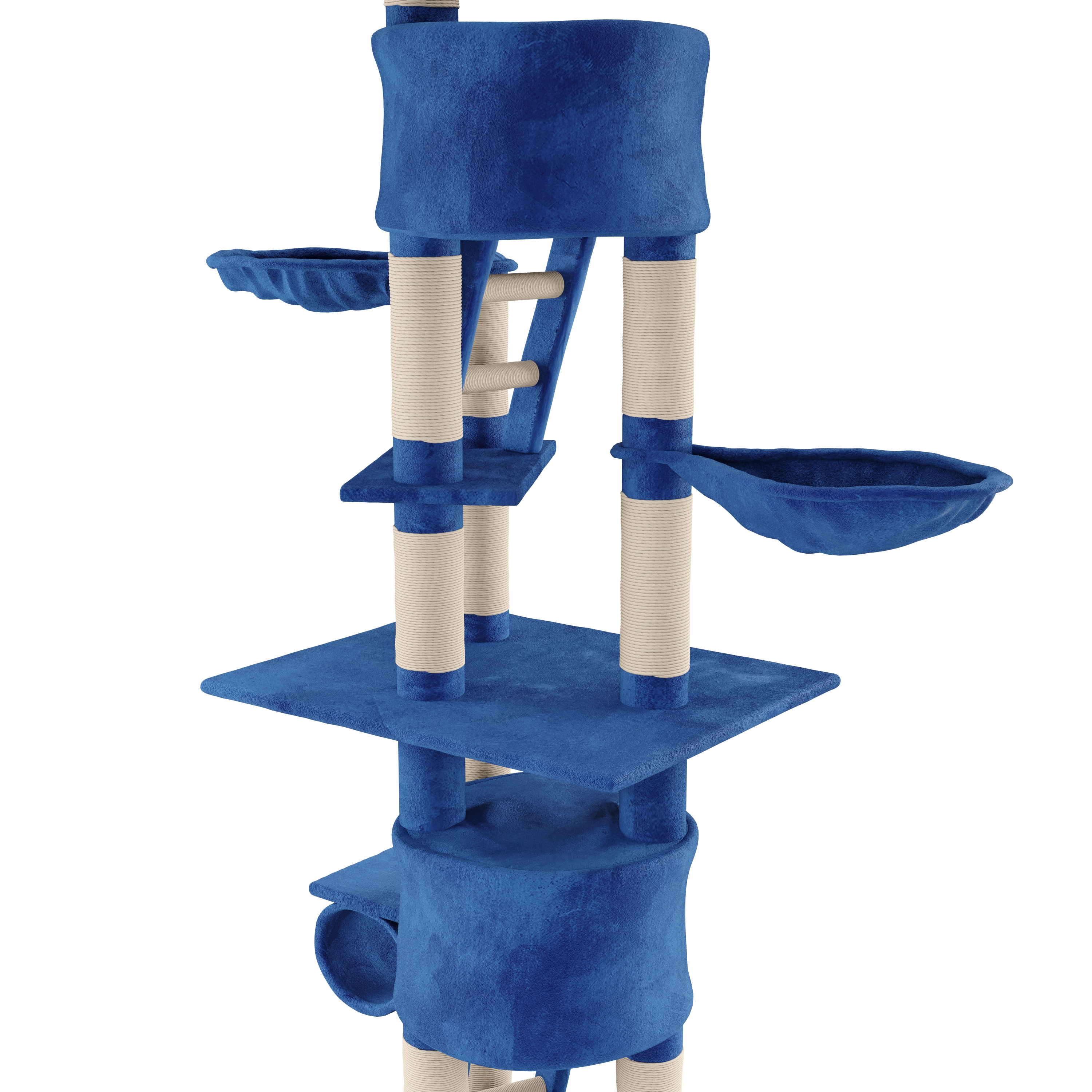 Katzenbaum FELIX 240 cm blau