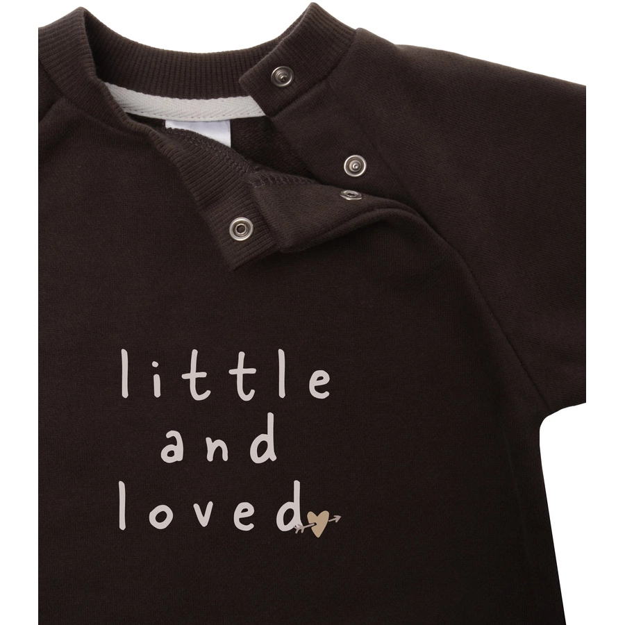 Liliput Sweatshirt little and loved braun