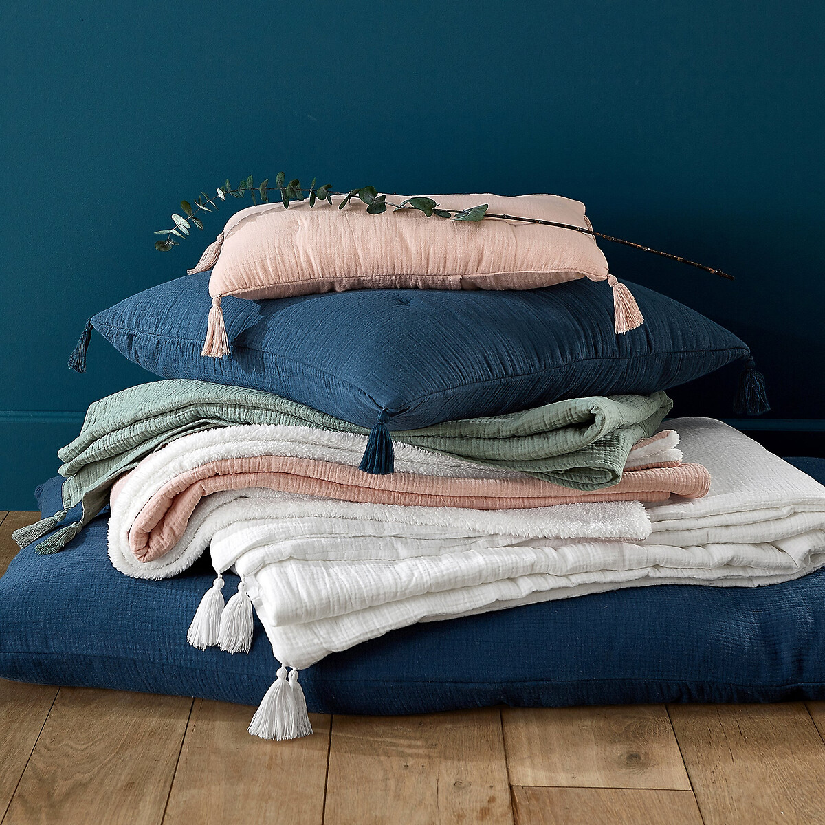 LA REDOUTE INTERIORS<br>Xadrez em tetra e sherpa, Kumla