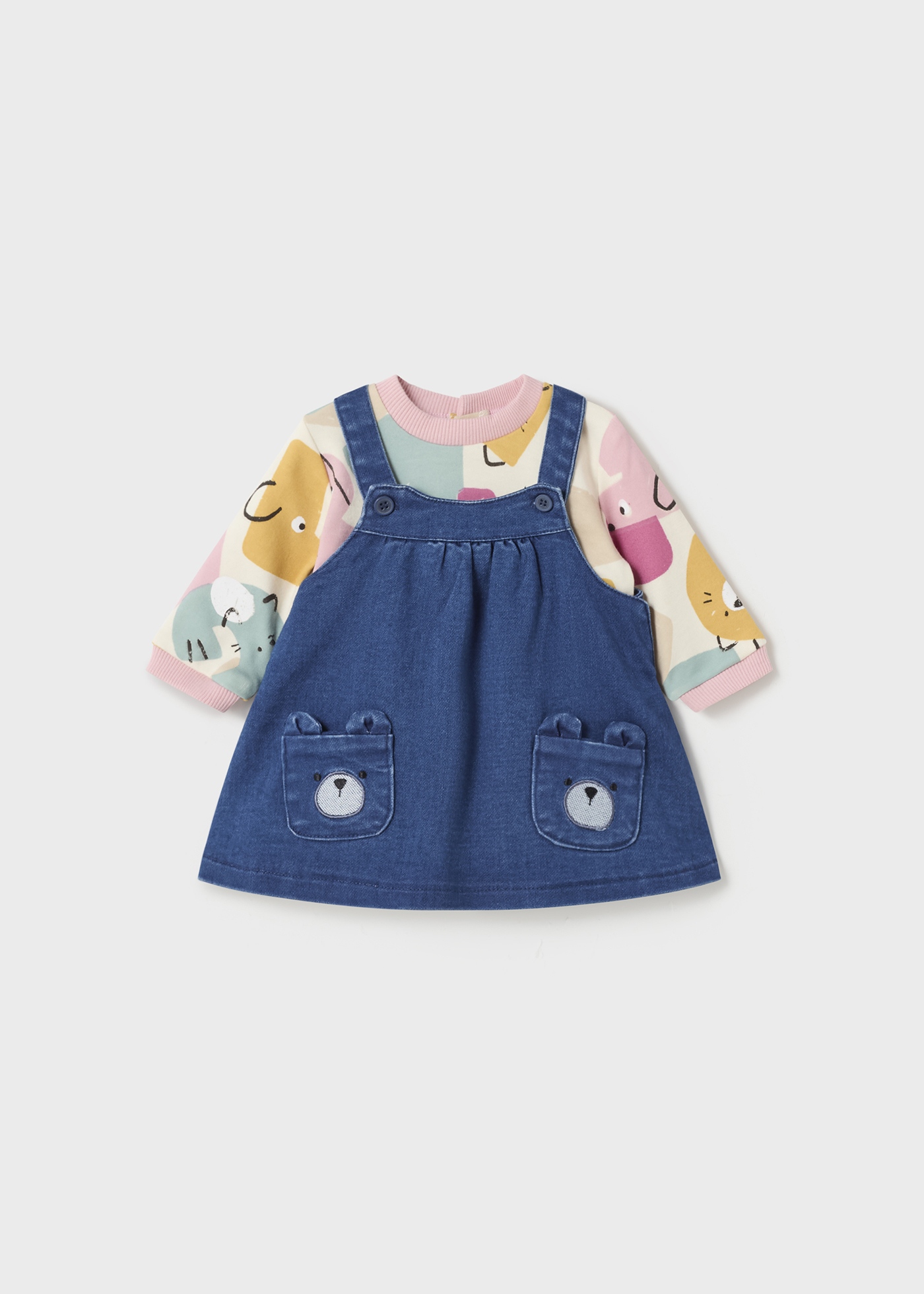 Conjunto de duas peças Better Cotton para recém-nascidos