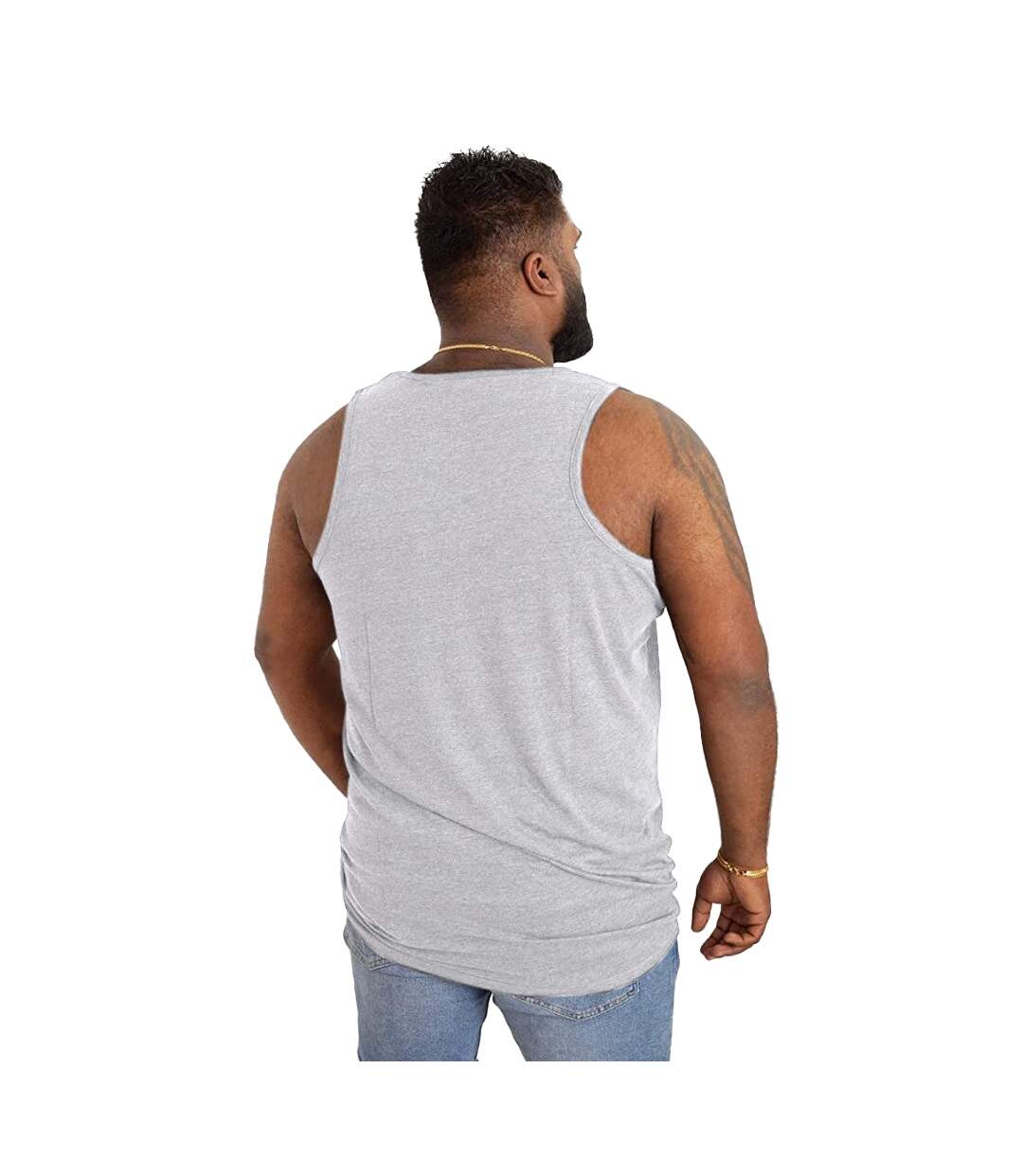 Duke - Débardeur de sport FABIO 1 - Homme (Grande Taille) (Gris) - UTDC171