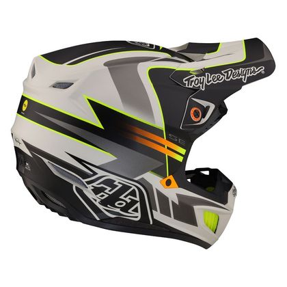 Casque cross TroyLee design SE5 ECE COMPOSITE SABER MIPS 2023 - Gris