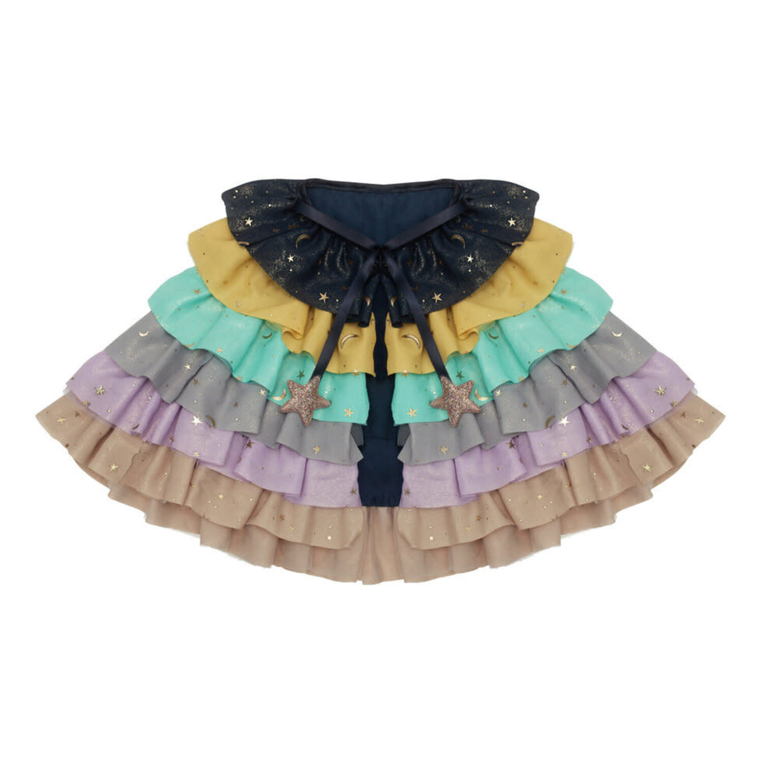Mimi & Lula | R'bow ruffle cape