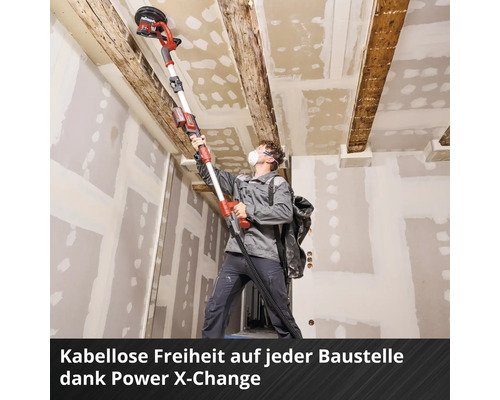 Einhell Power X-Change TP-DW 18/225 Li accu-schuurmachine voor gipsplaten - Alleen los gereedschap, zonder accu en lader