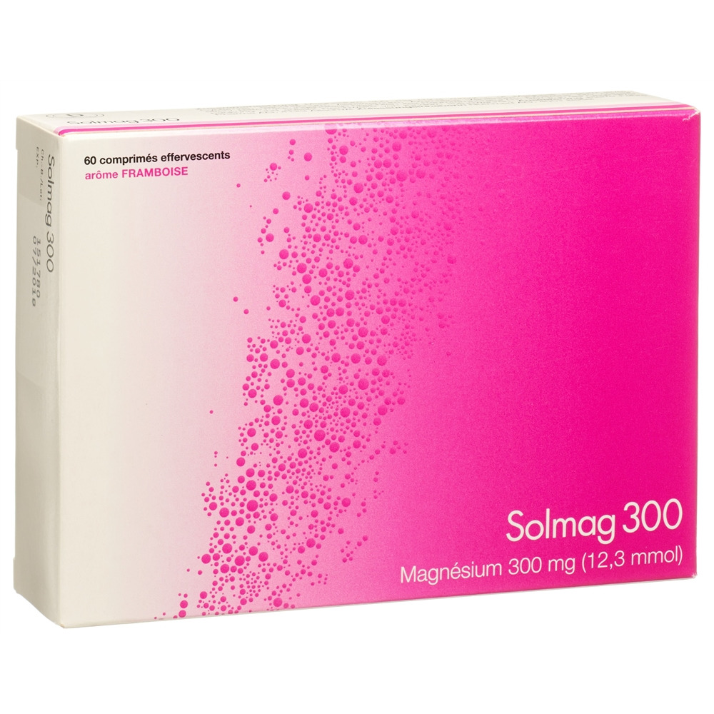 SOLMAG Brausetabl Himbeeraroma Ds 60 Stk
