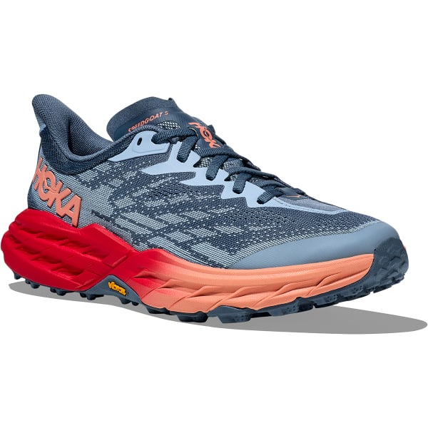 Chaussure trail HOKA ONE ONE SPEEDGOAT 5 W REAL TEAL / PAPAYA