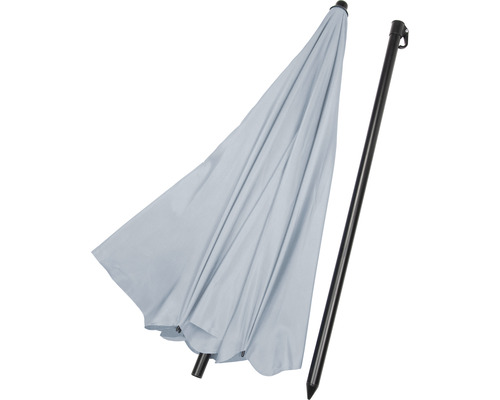 Soluna parasol Ø 180 cm blauwgrijs