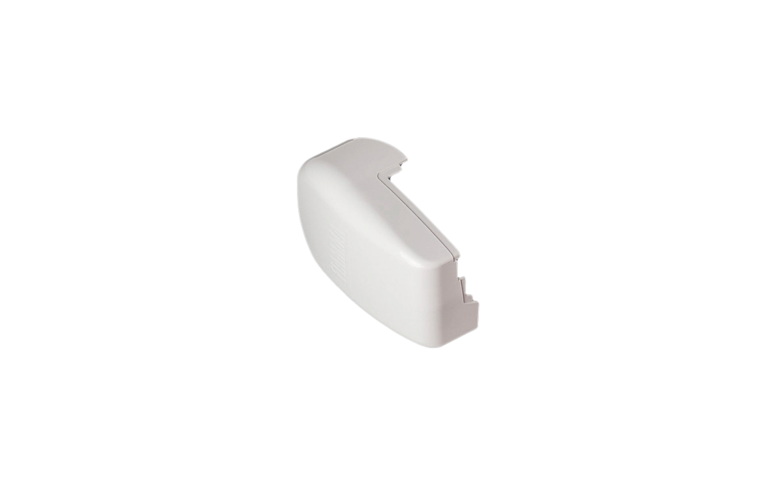 Fiamma rechte Abdeckkappe Markise F45Ti 190-450 Left Version - Farbe Polar Weiß Fiamma Ersatzteilnummer 05483A01-