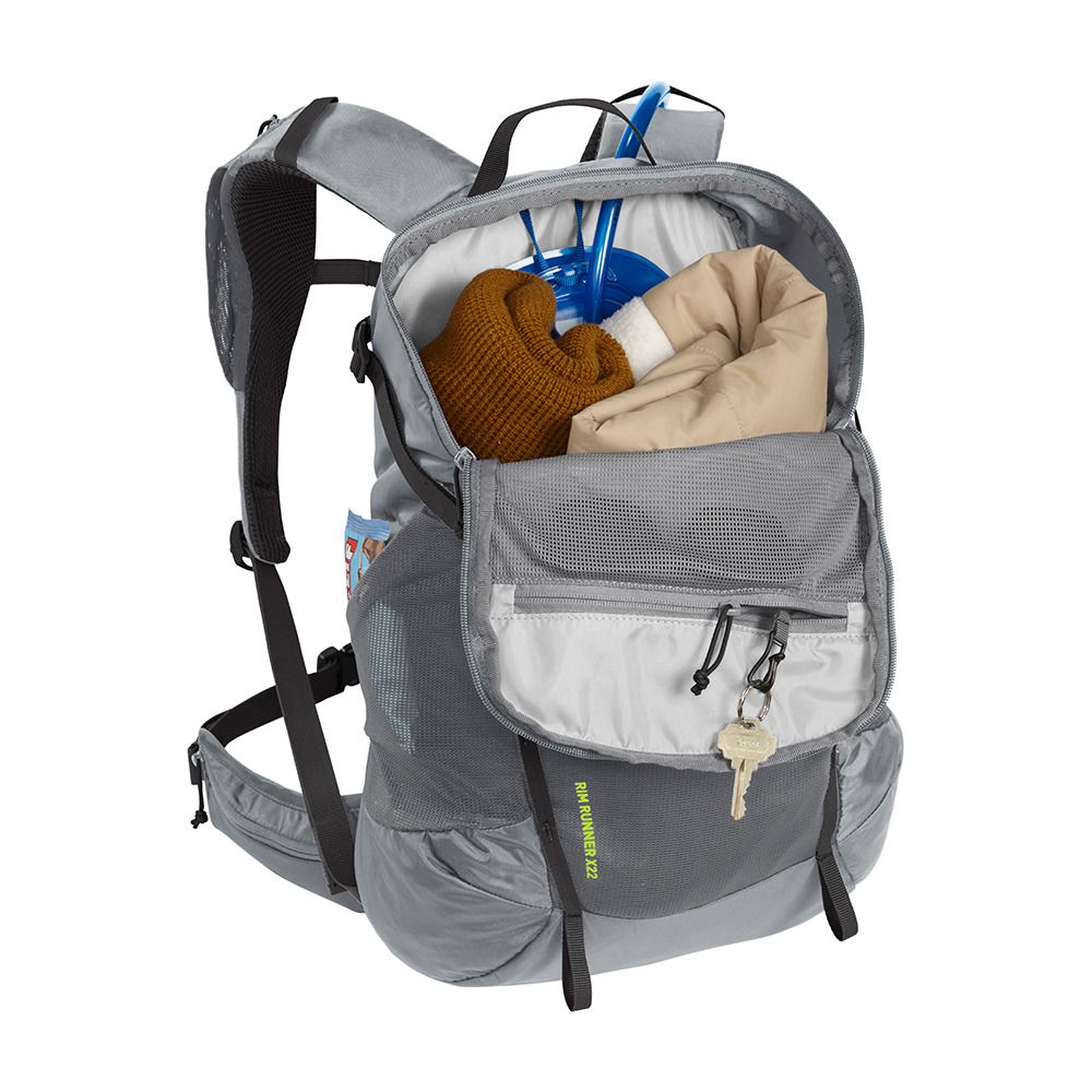 Camelbak RIM RUNNER 22L - Sac d'hydratation grey/lime