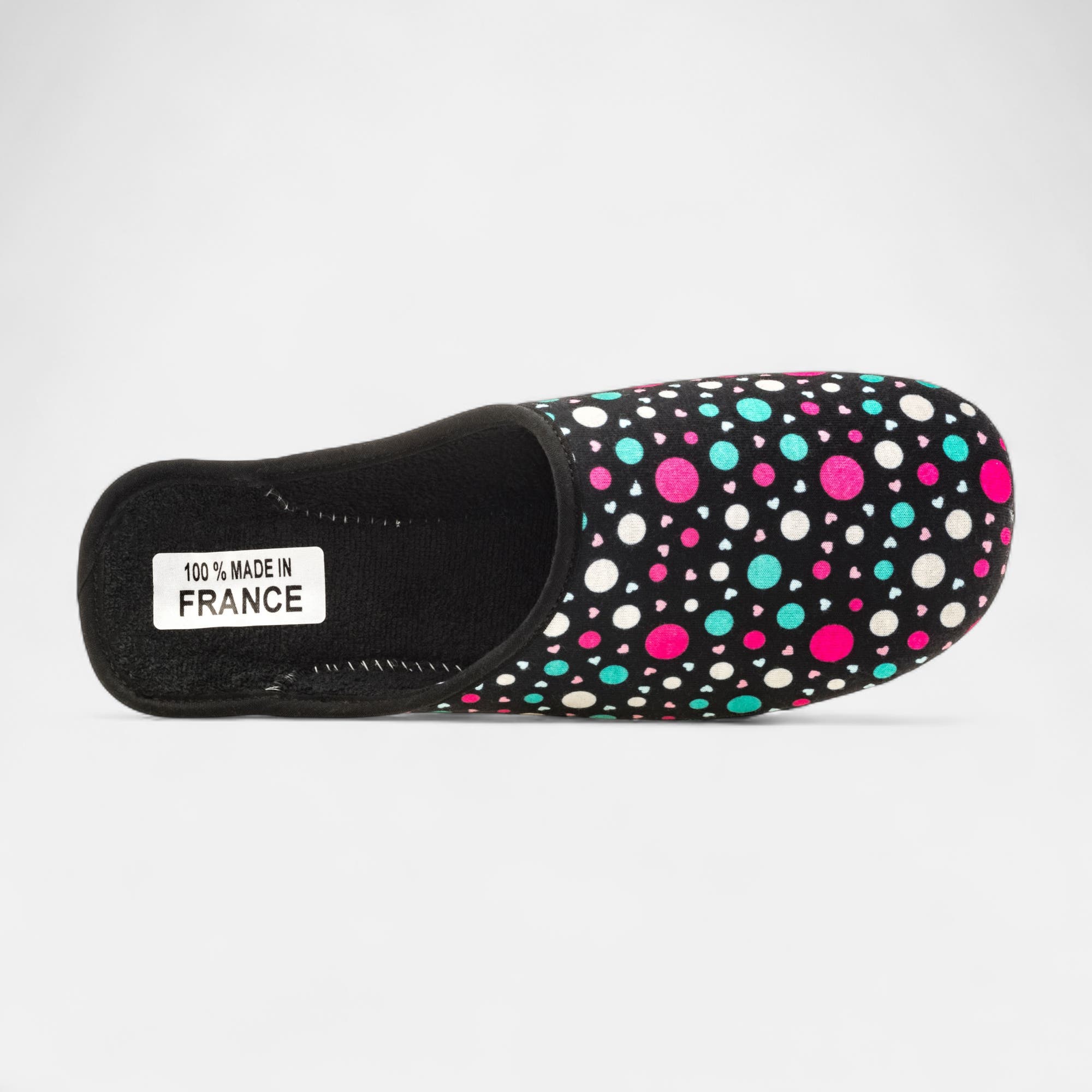 Pantoufles mules Femme noir