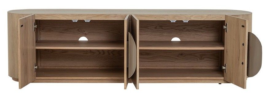 Tv-meubel White Wash Allure B180 x D40 x H50 cm