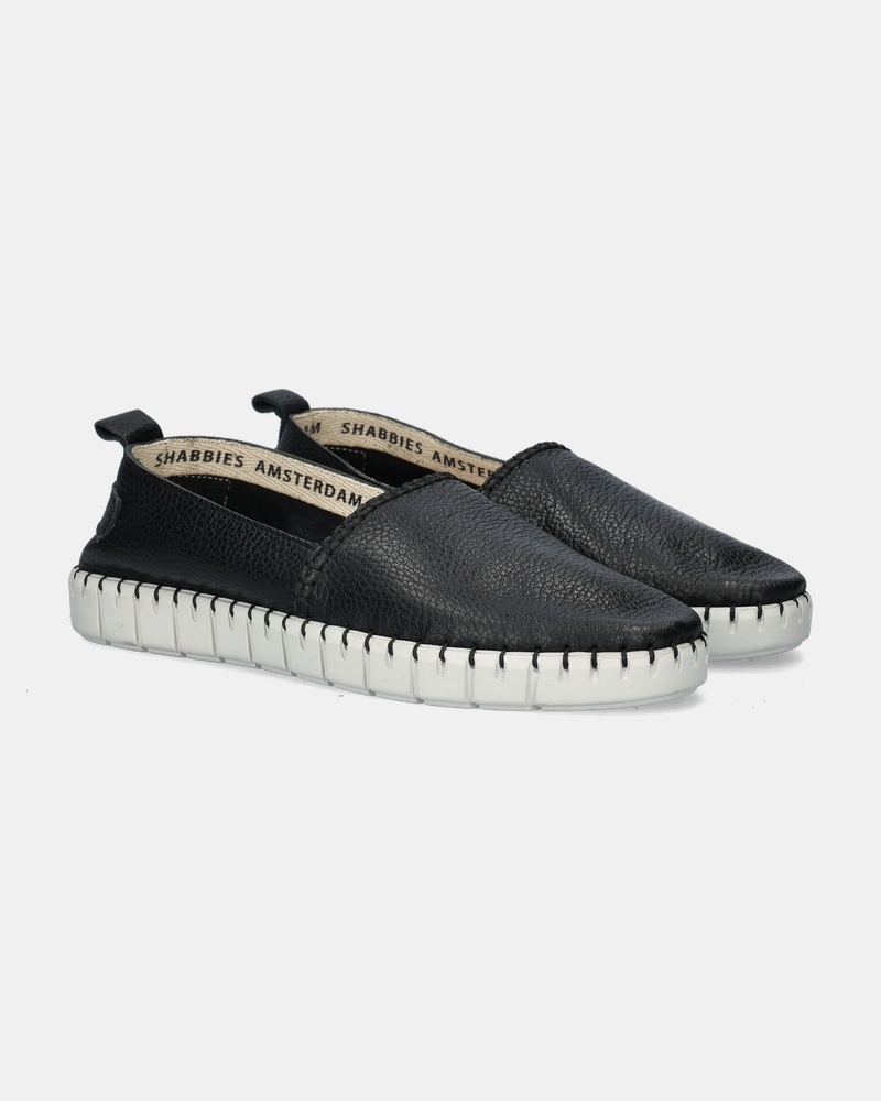 Shabbies Amsterdam Nova Espadrilles  - zwart