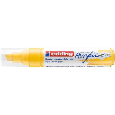 Edding 5000 - Marqueur acrylique - jaune