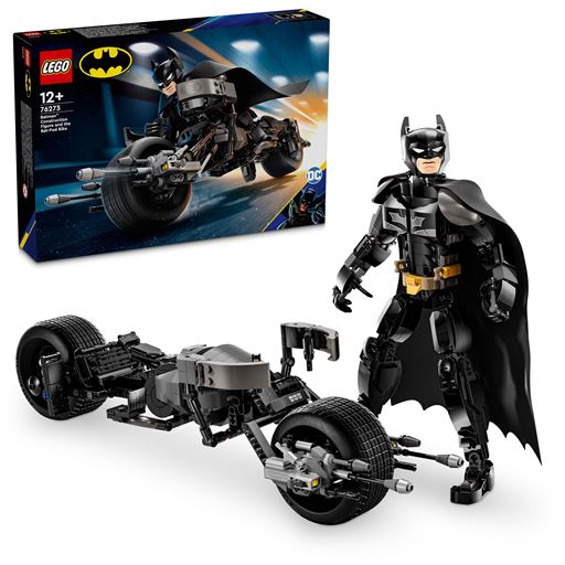 LEGO Super Heroes Byg Selv-Figur Af Batman™ Og Batpod-Motorcyklen - 76273