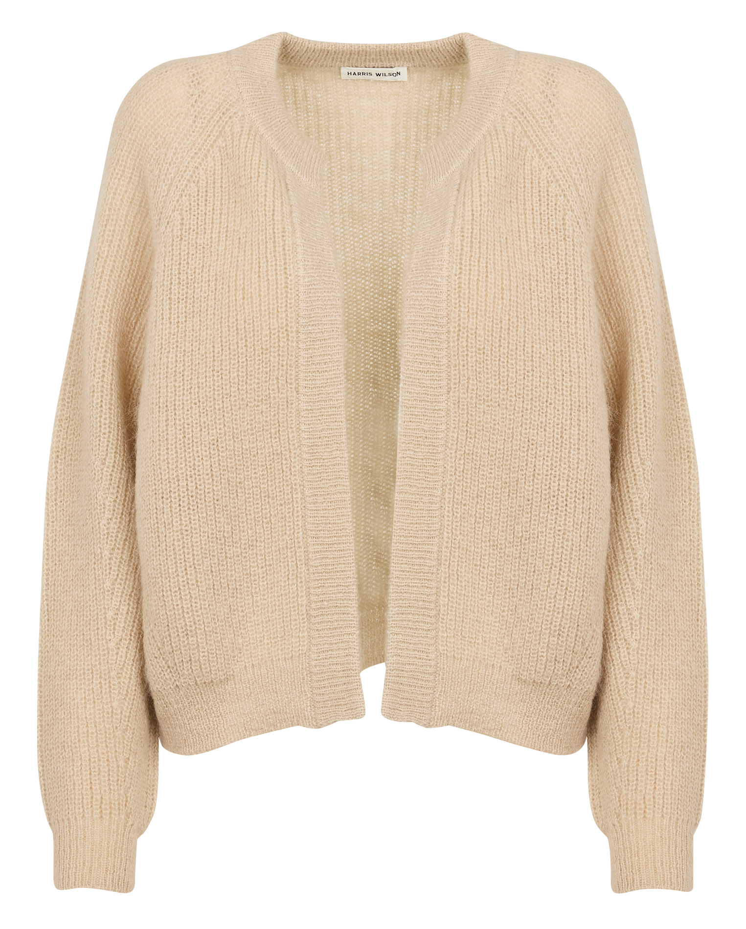 ELISA - Gilet oversize en laine mélangée | Blanc