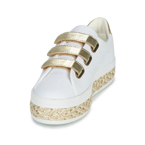 No Name - MALIBU STRAPS - Blanc / Doré