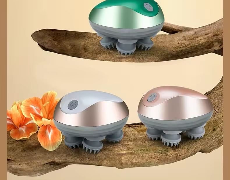 Thalia - USB oplaadbare hoofd- en hoofdhuidmassager