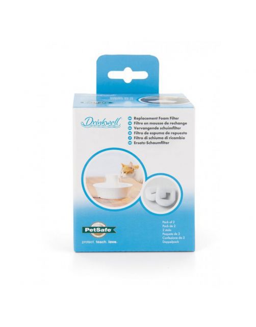 Petsafe Drinkwell Vervangende Schuimfilter - Hondendrinkbak - 2 stuks