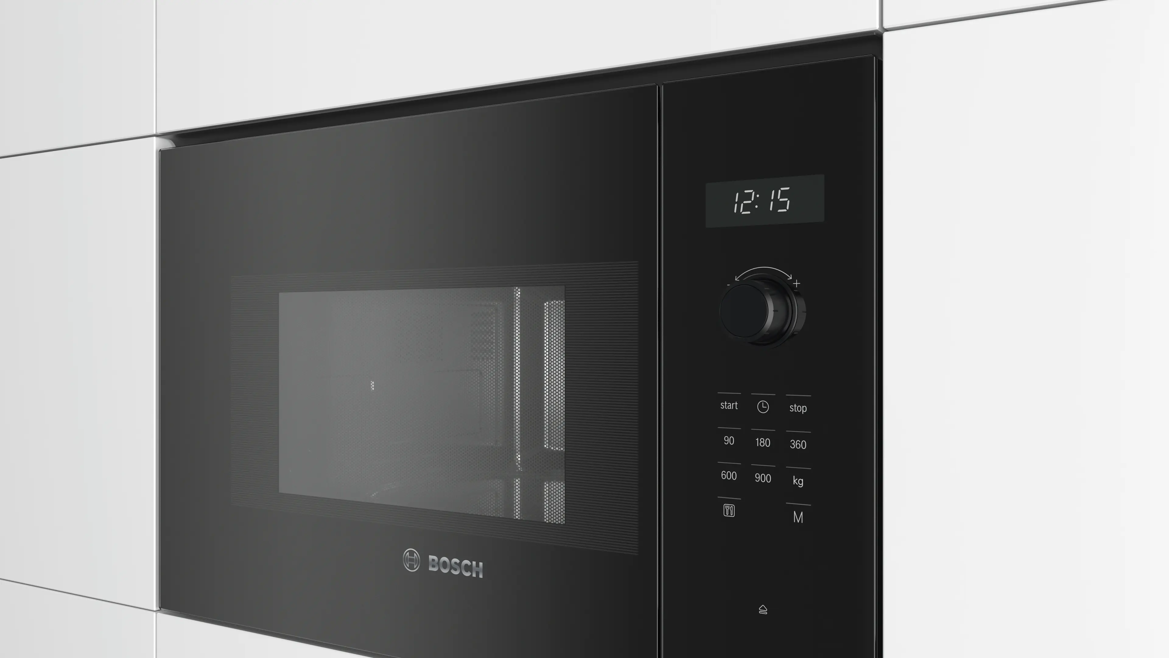 Serie 6 Inbouwmagnetron Zwart
