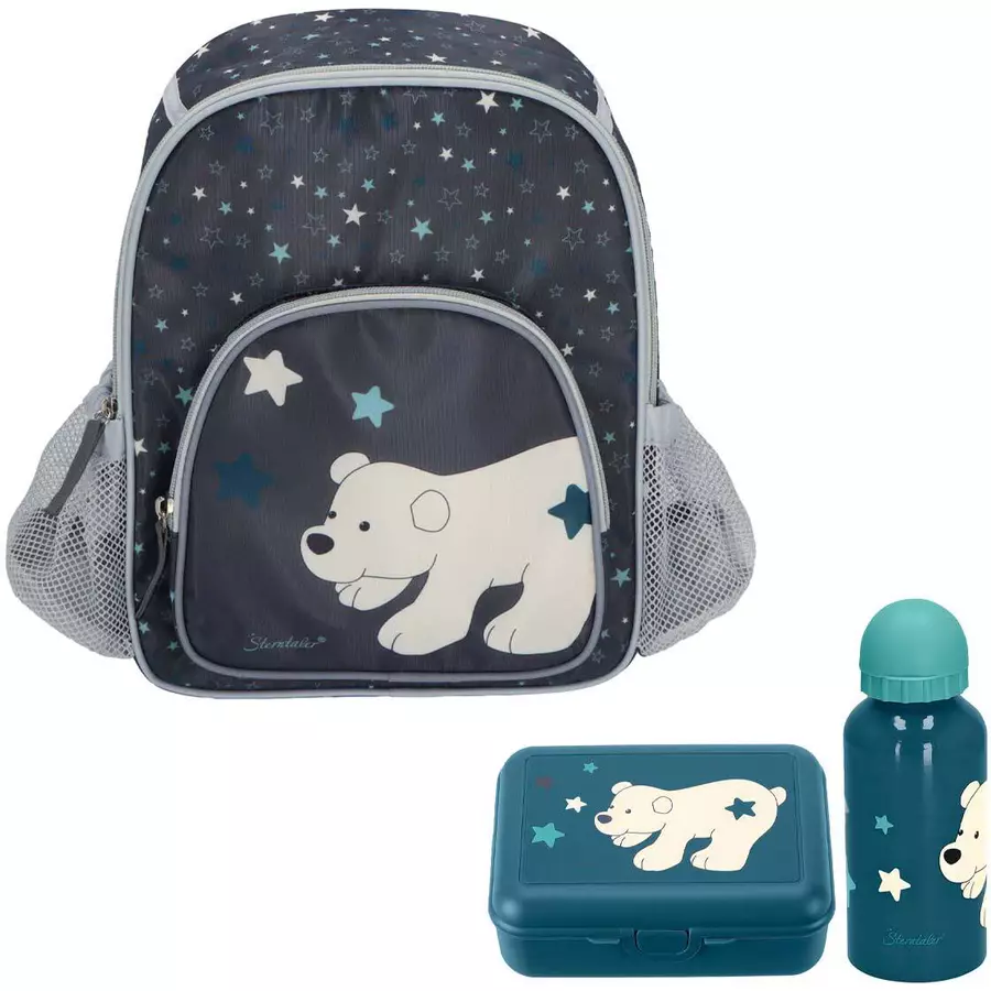 Sterntaler Kinder Rucksack 3er Set türkis