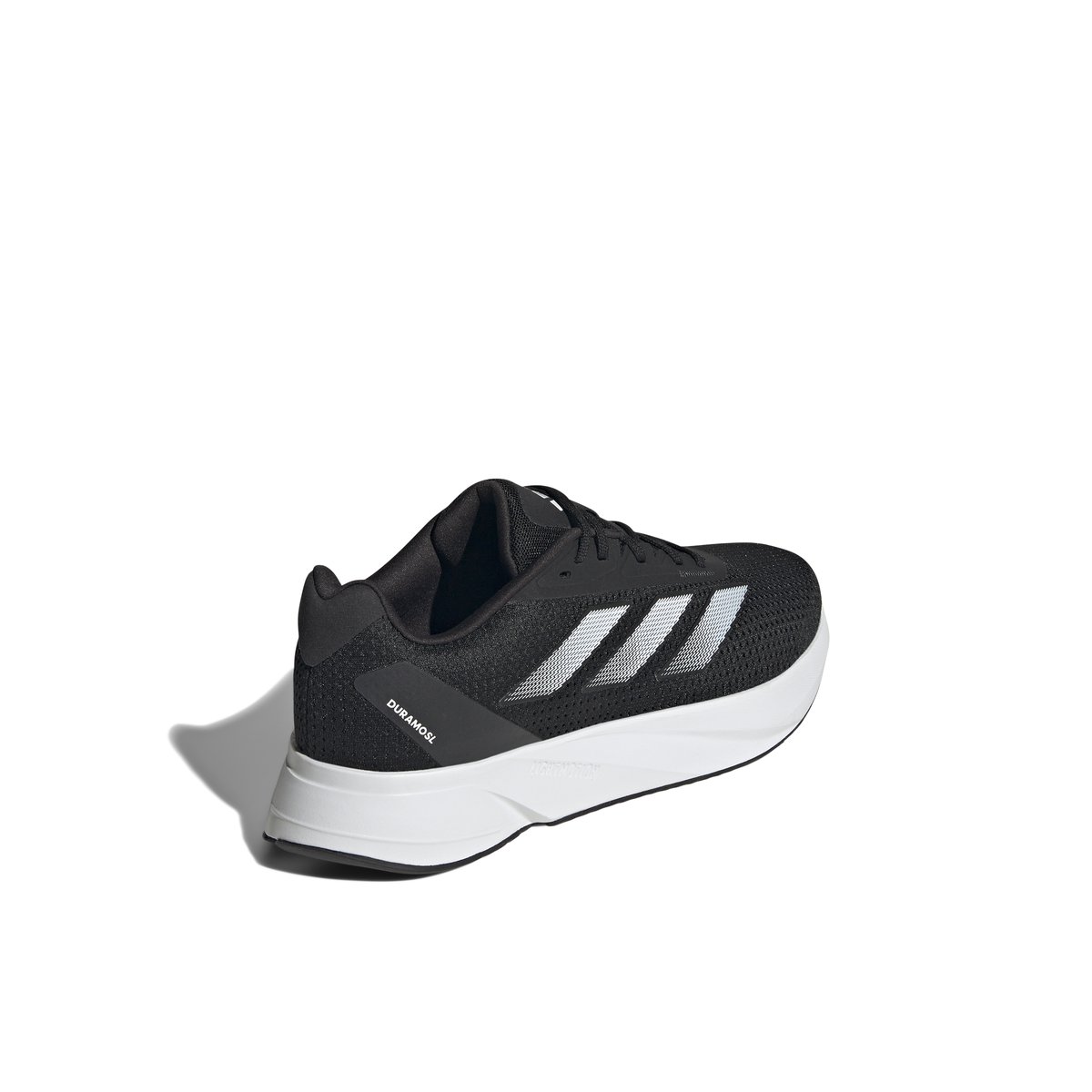 ADIDAS-Duramo-m-w-Baskets - Talon plat - Noir/Blanc
