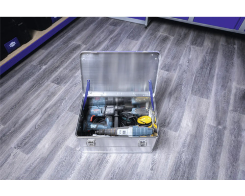 Aluminium box Industrieel 48 L 575 x 270 x 385 mm zilver