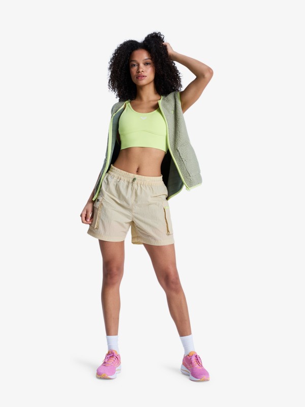 Heart Into It Attitude Brassière de sport Vert Femme